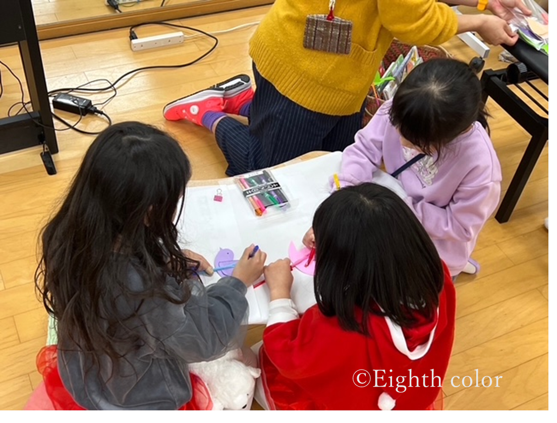 工作中の子ども