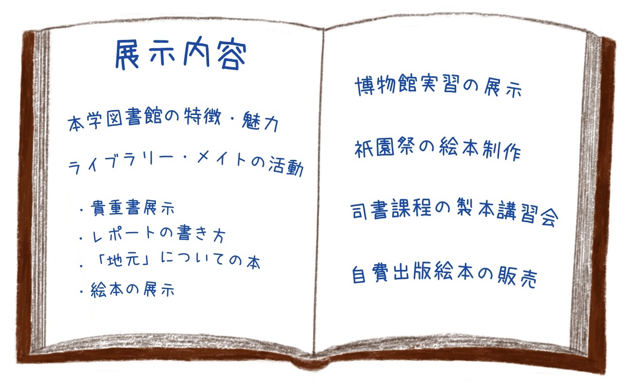 展示内容