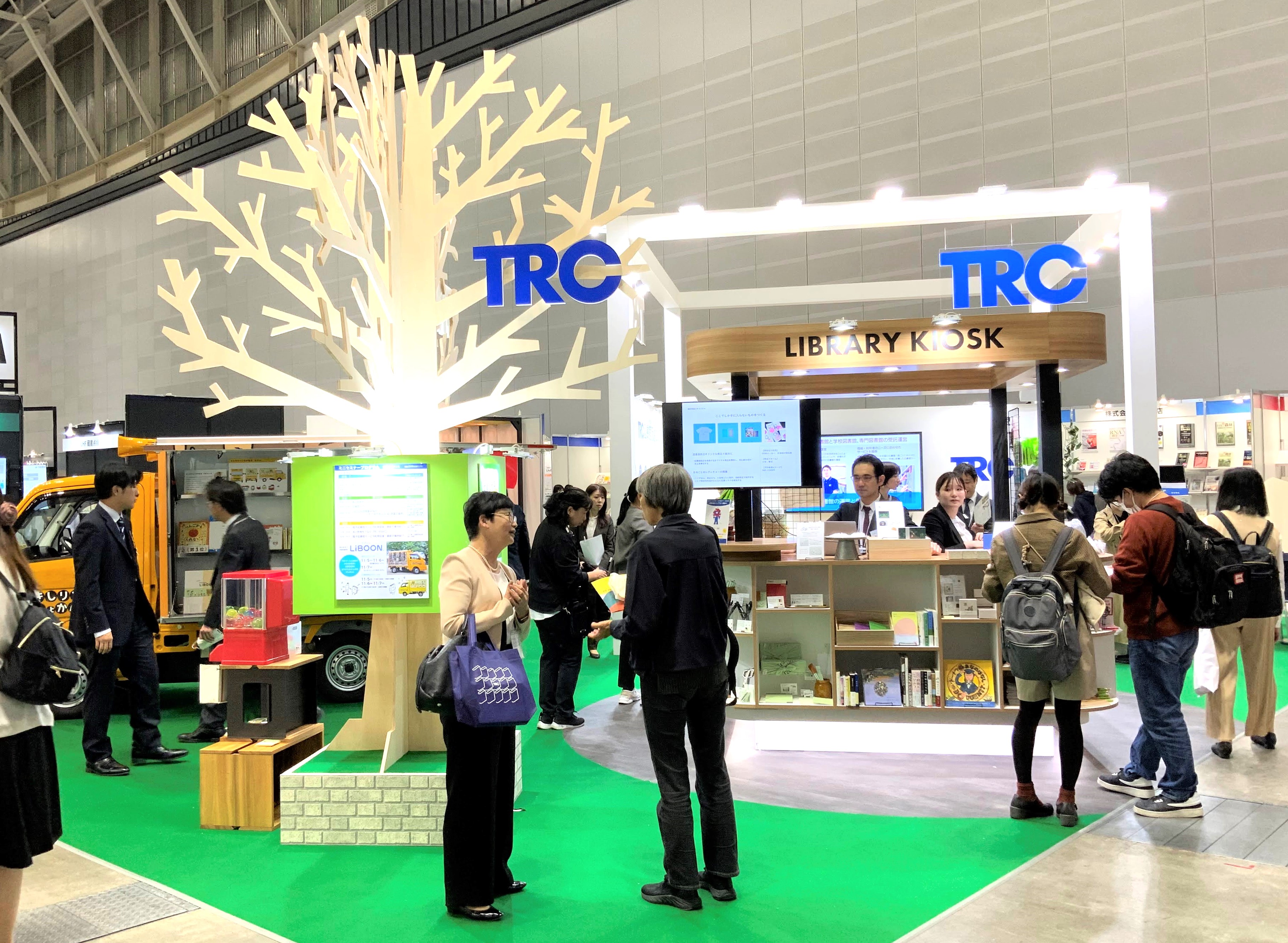 昨年のTRCブースのようす