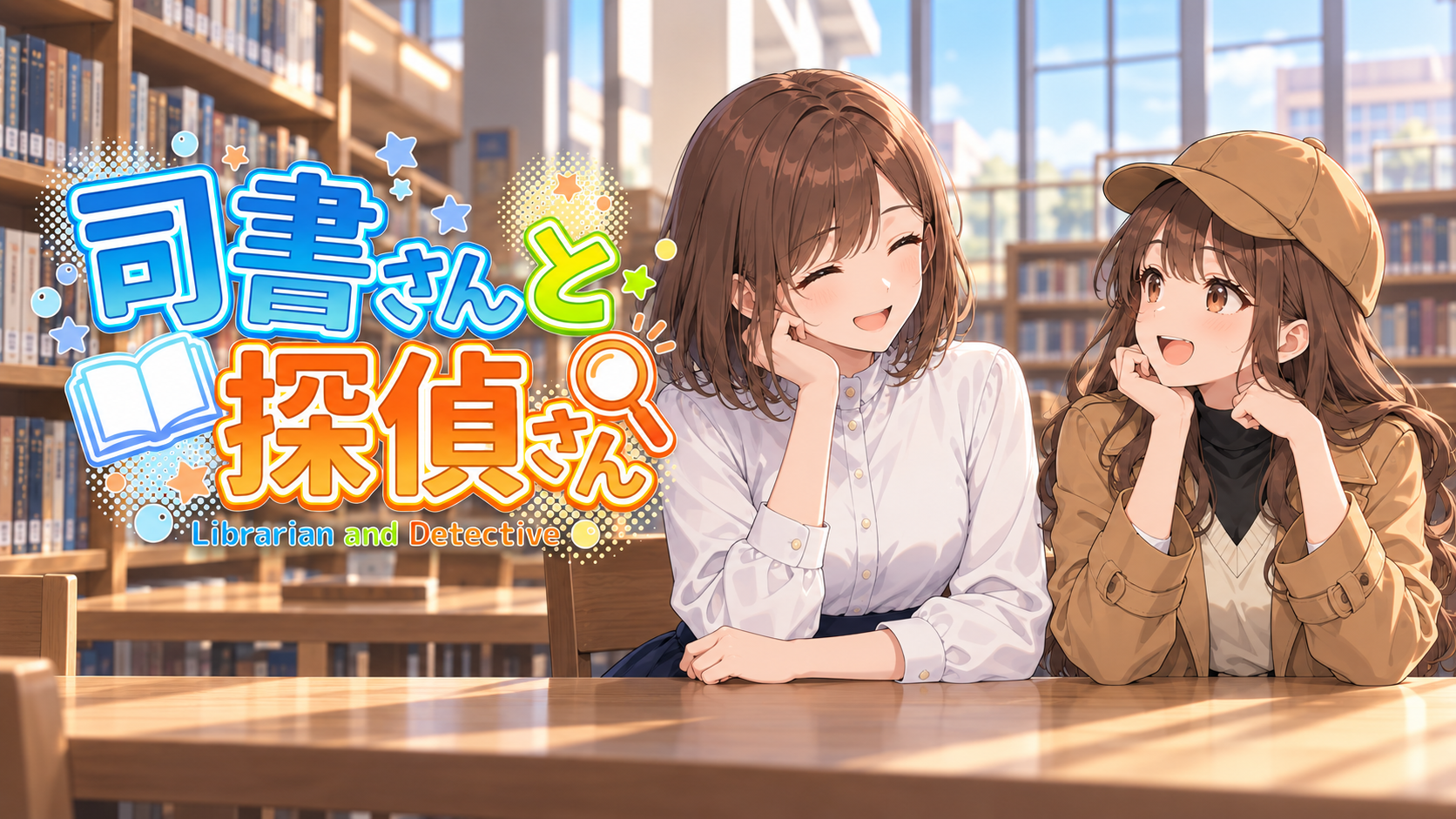 司書さんと探偵さんのイメージ画像