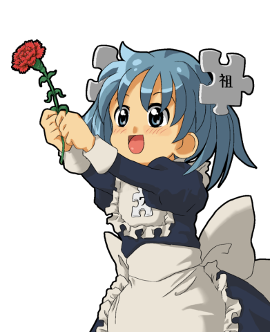 File:Wikipe-tan at Mother's day.png　w:User:Kasuga~enwiki　GFDL and CC-BY-SA 3.0