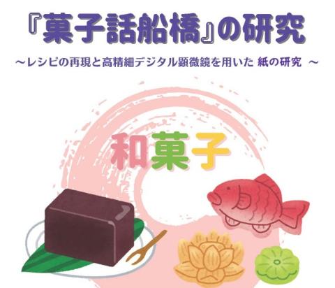 『菓子話船橋』の研究 ~レシピの再現と高精細デジタル顕微鏡を用いた紙の研究~