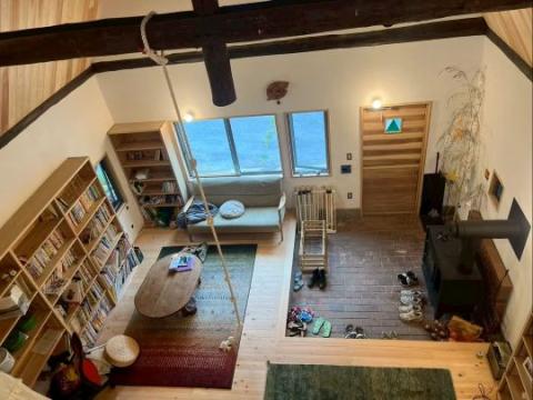 図書館の中