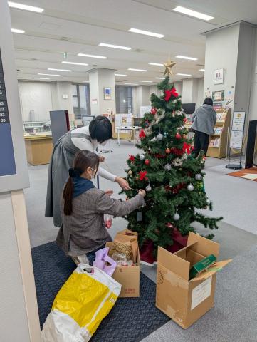 飾り付け班　クリスマス